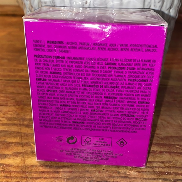 Loverdose Diesel 30 ml Brand New Sealed - Picture 2 of 2